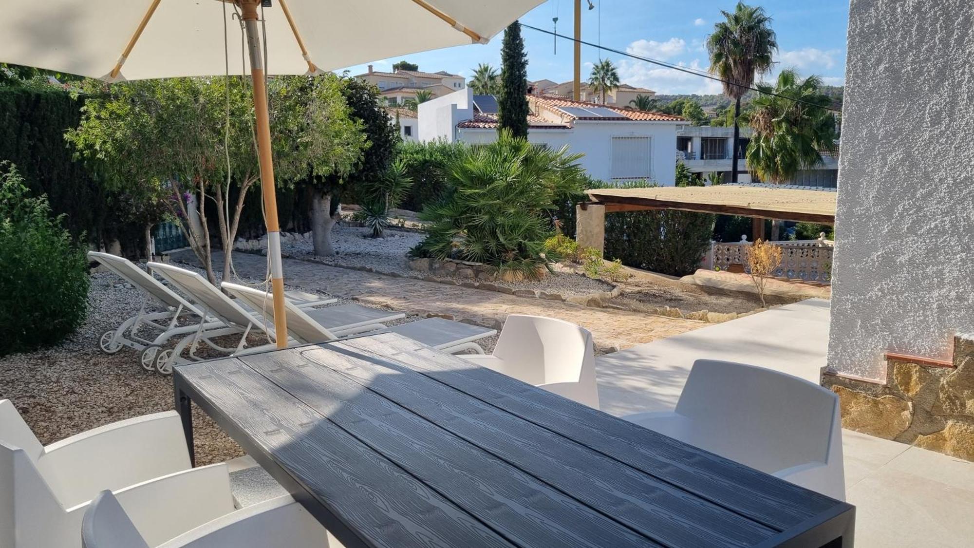 Meerblick Villa Mit Terrasse, Pool Und Kostenlosen Wlan Neu Renoviert Benissa Exterior foto